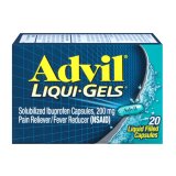 Advil Ibuprofen, 200 mg, Liquid-Filled Capsules, 20 capsules